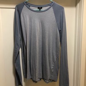 Two tone blue Vince Henley